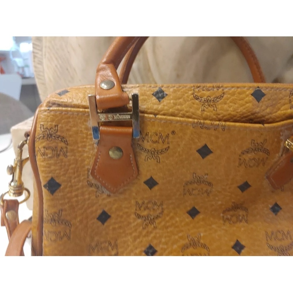 Authentic MCM Shoulder Bag With Wallet. #X4921 Vintage, Beautiful. - Picture 8 of 16